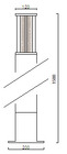 Mac Bollard 1,5M