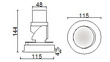 Neda 115 COB Asymmetric